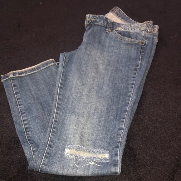 Empyre skinny jeans with slit in knee - Picture 1 of 3